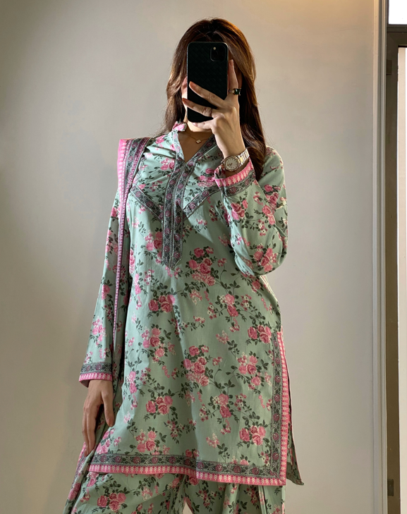 Summer Printed Lawn 3pc