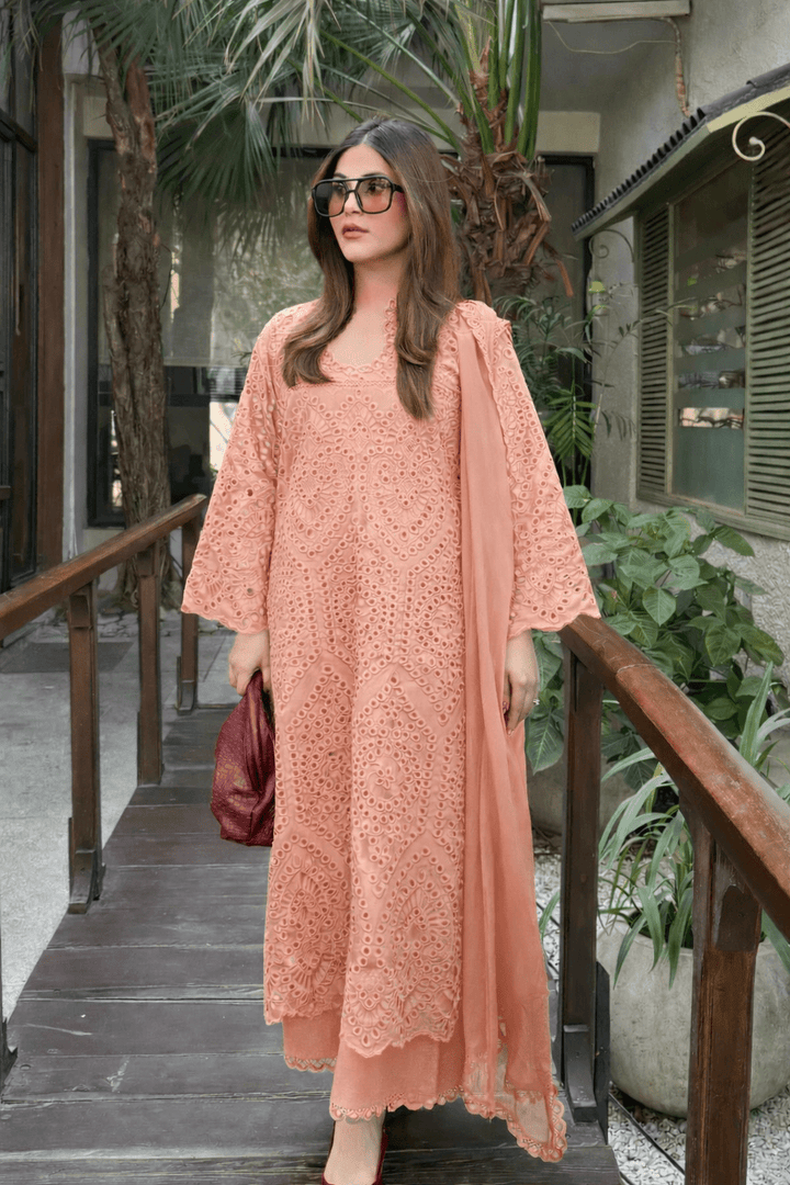 Luxury Embroidered 3pc - Bin Saeed Bin Saeed