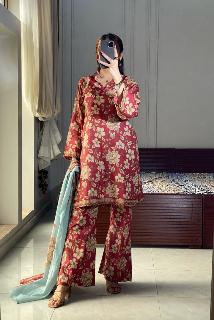 Summer Printed Lawn 3p - Vol-3