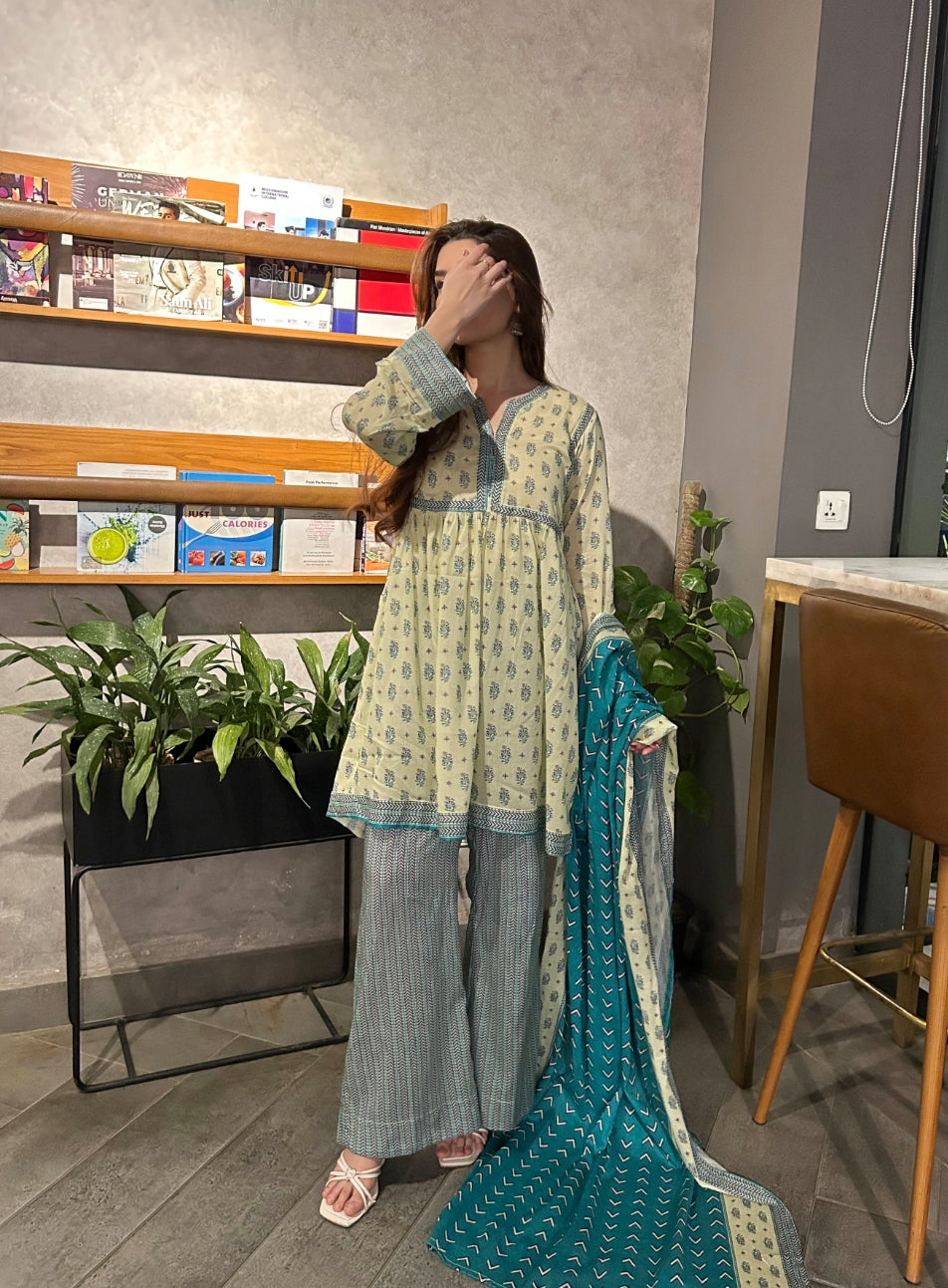 Summer Printed Lawn 3pc