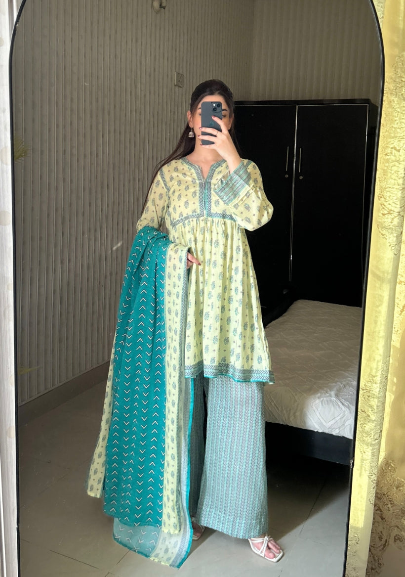 Summer Printed Lawn 3pc