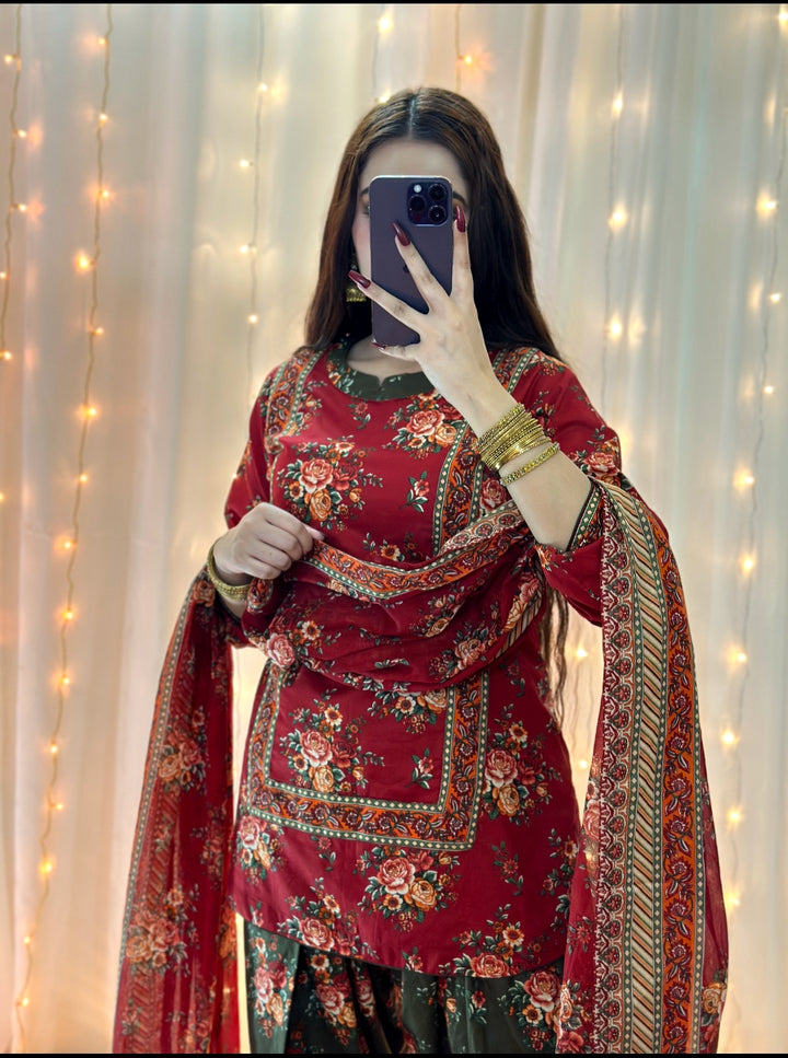 Summer Printed Lawn 3p - Vol-3
