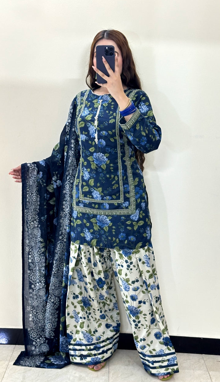 Summer Printed Lawn 3p - Vol-3