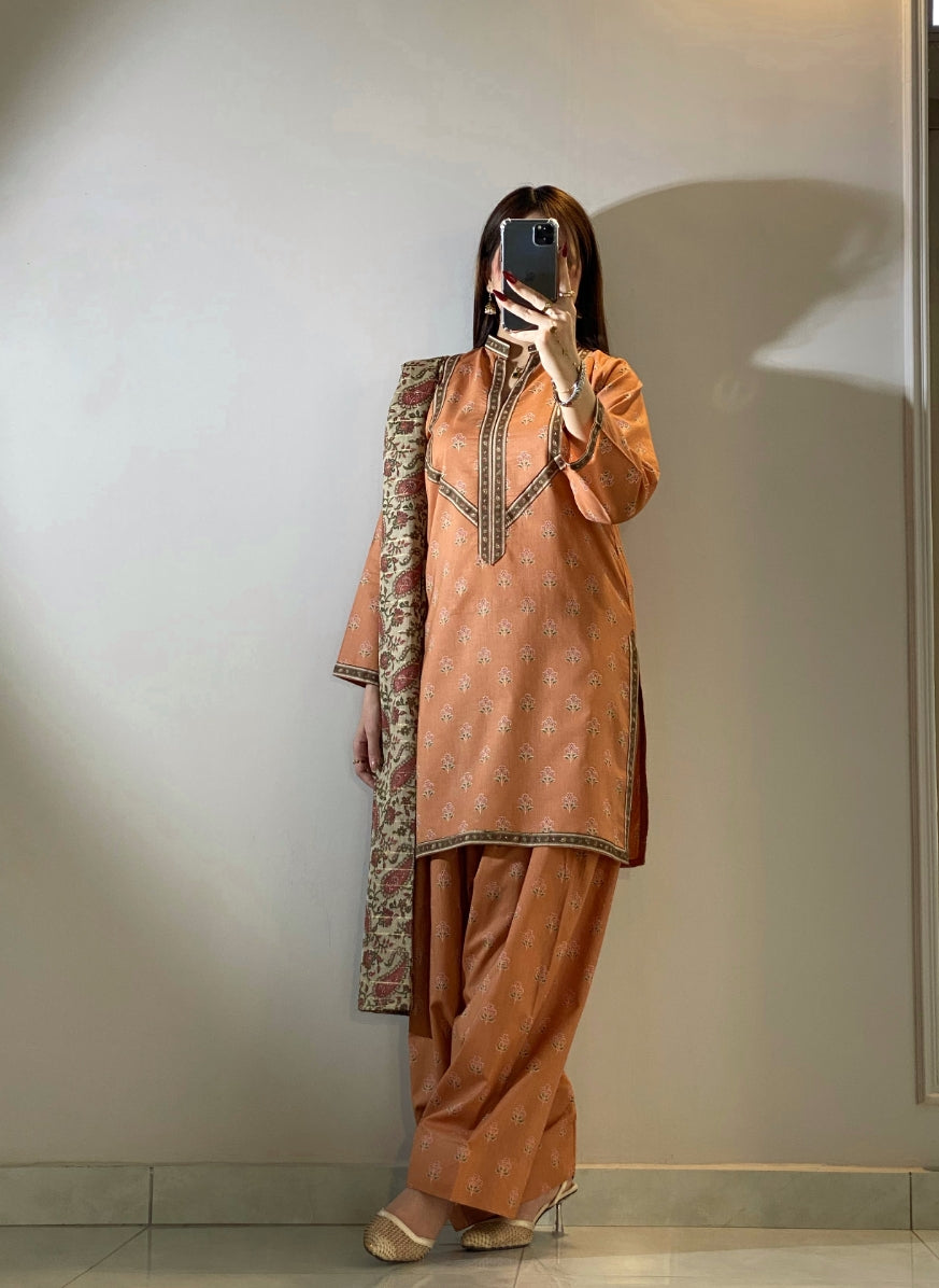 Summer Printed Lawn 3pc