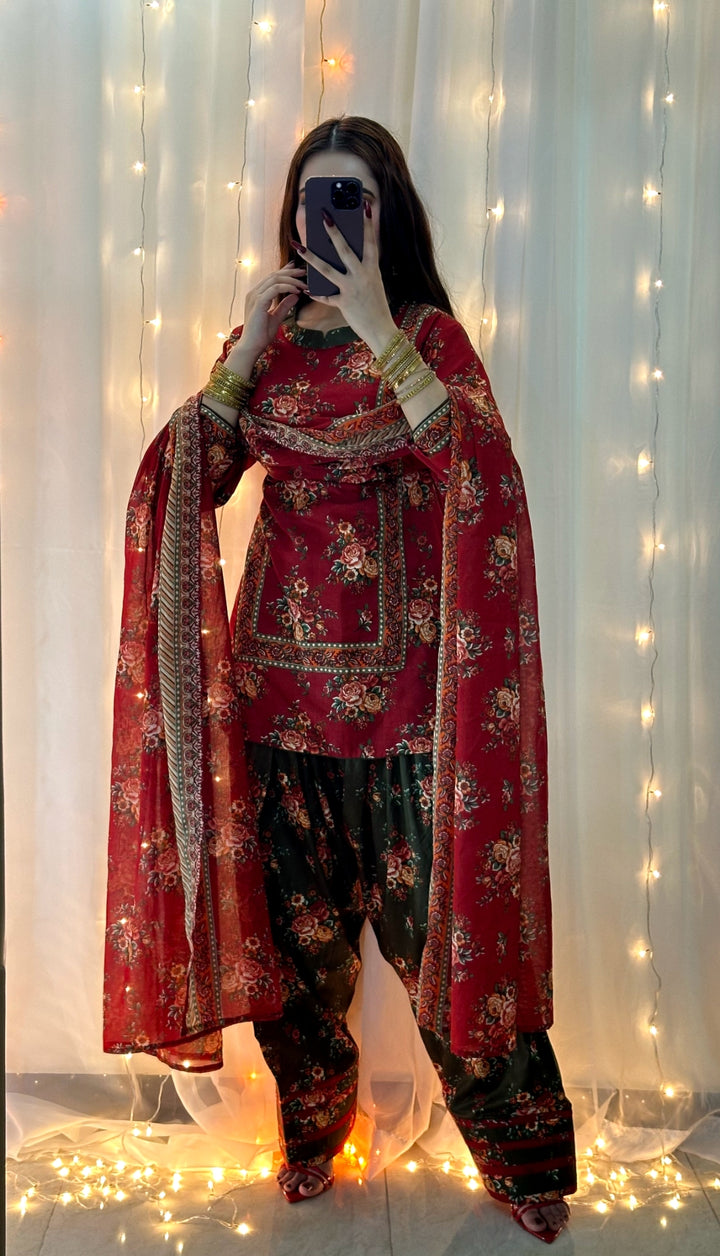 Summer Printed Lawn 3p - Vol-3