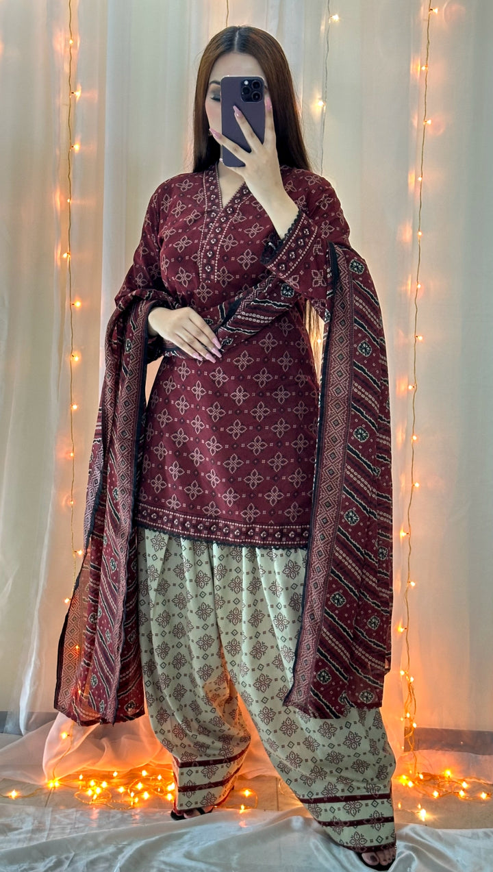 Summer Printed Lawn 3p - Vol-3