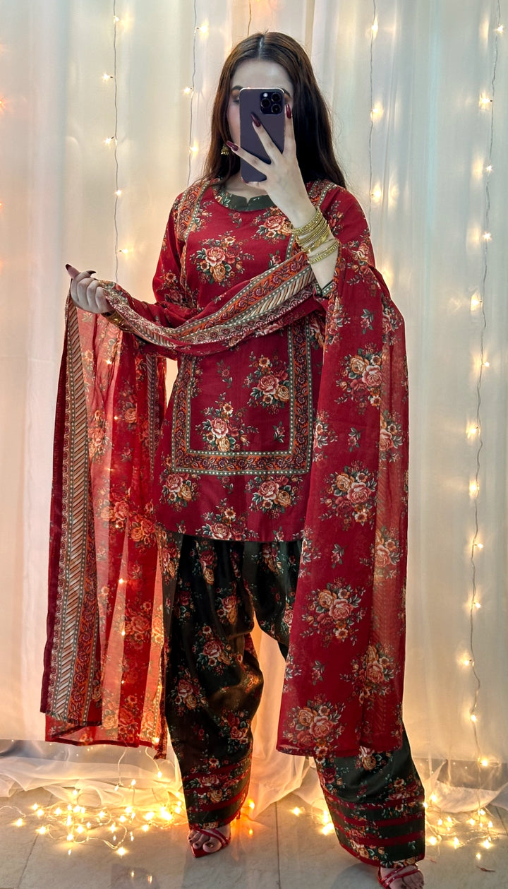 Summer Printed Lawn 3p - Vol-3