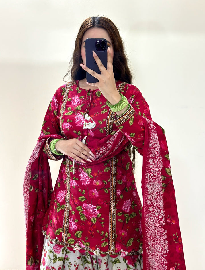 Summer Printed Lawn 3p - Vol-3