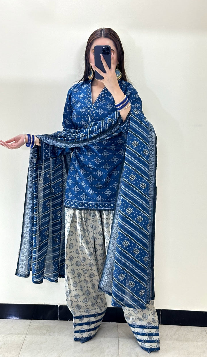 Summer Printed Lawn 3p - Vol-3