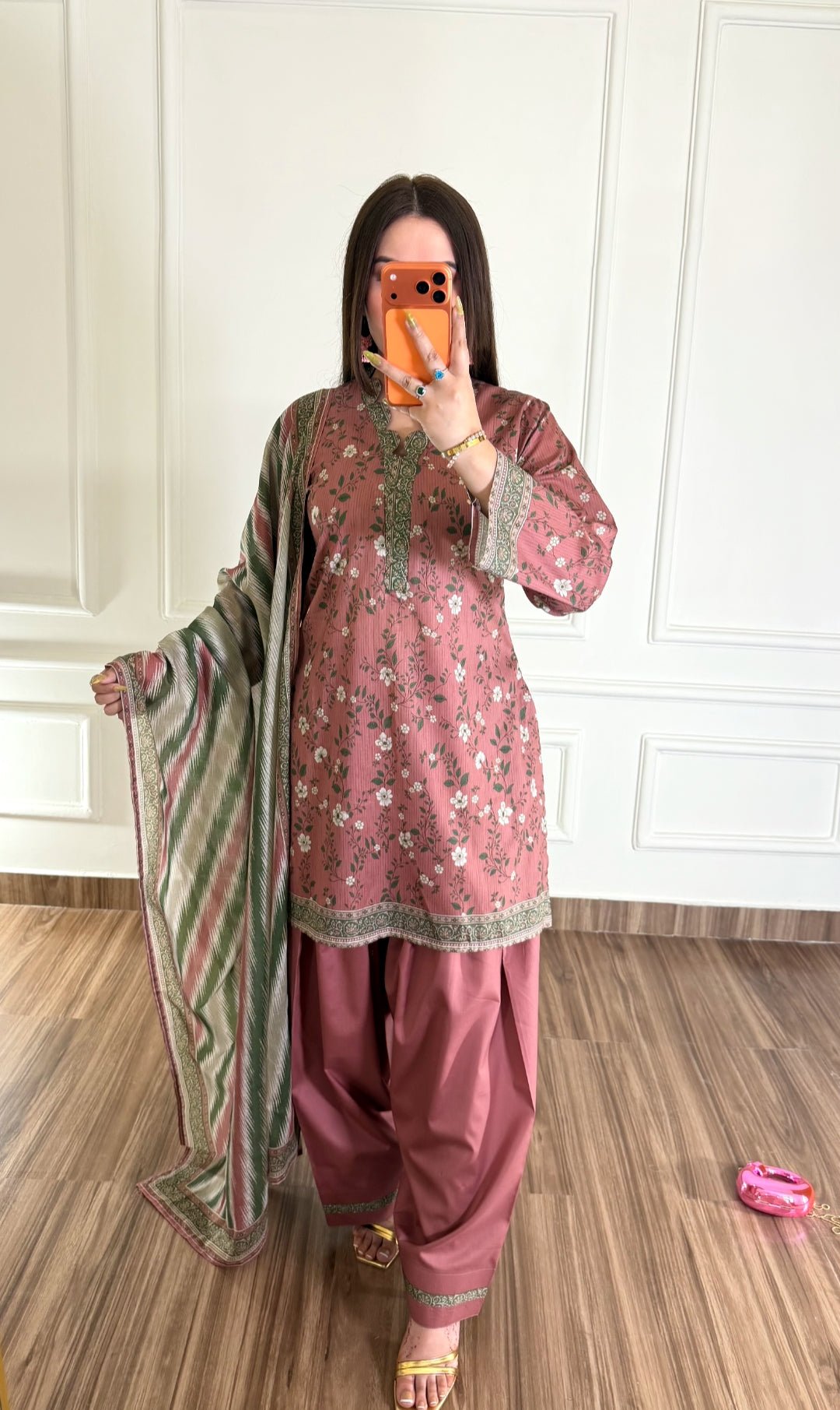Summer Printed Lawn 3pc - Bin Saeed Bin Saeed