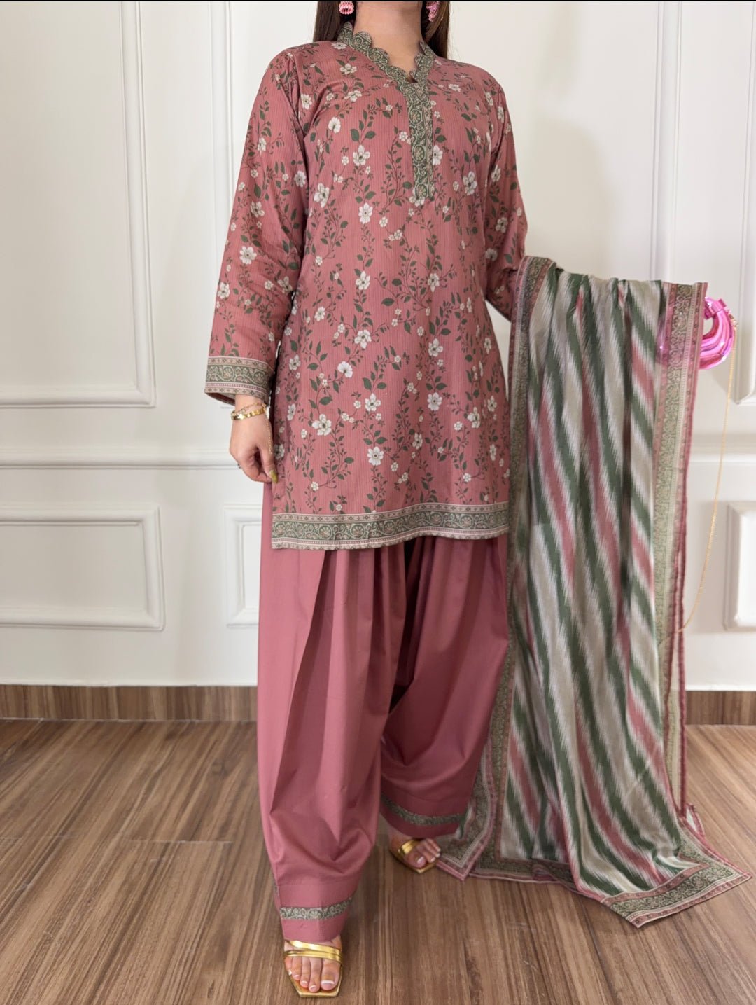 Summer Printed Lawn 3pc - Bin Saeed Bin Saeed