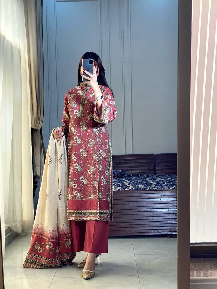 Summer Printed Lawn 3pc - Bin Saeed Bin Saeed